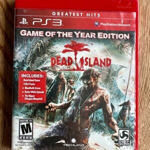 Dead Island Game of the Year Edition for PS3 - Red Case